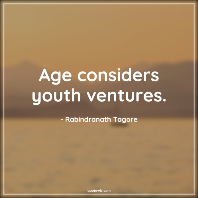 Age considers youth ventures.